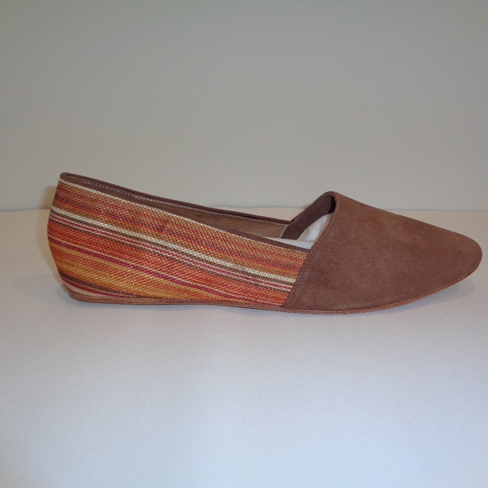 Fiel Size 10 BLAKE Brown Suede Slip On Loafer